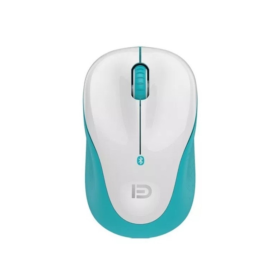 Ποντίκι FD V10B, Bluetooth/Wireless Λευκό/Τιρκουάζ