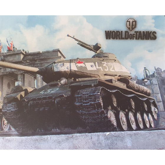 Mouse Pad F2, 240 x 200 x 1mm WORLD OF TANKS (17506)