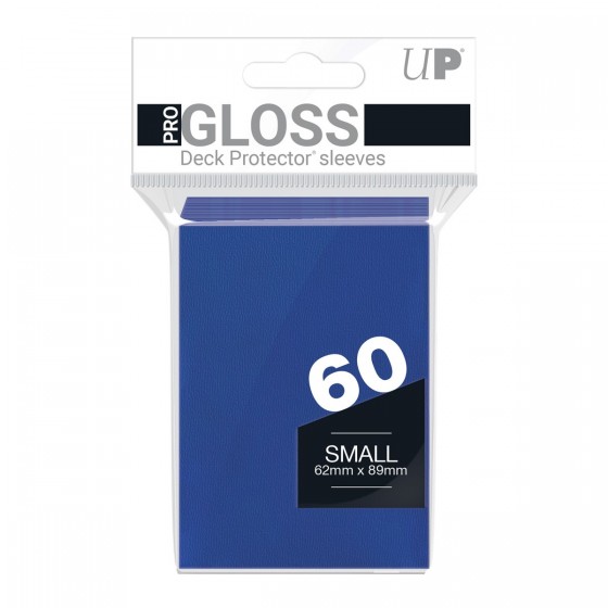 Θήκες PRO-Gloss 60ct Small Deck Protector sleeves Blue-Μπλε(REM82965)