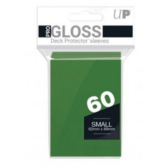 Θήκες PRO-Gloss 60ct Small Deck Protector sleeves Green-Πράσινες(REM82966)