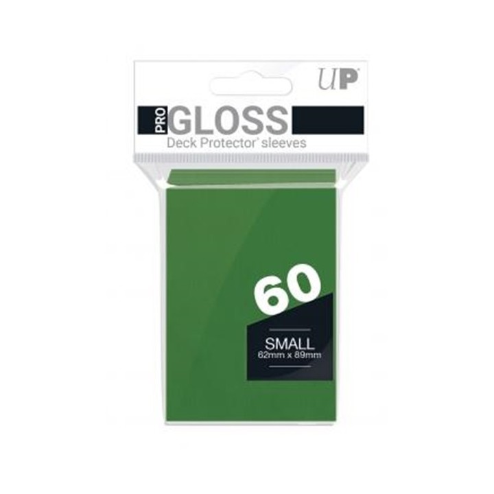Θήκες PRO-Gloss 60ct Small Deck Protector sleeves Green-Πράσινες(REM82966)
