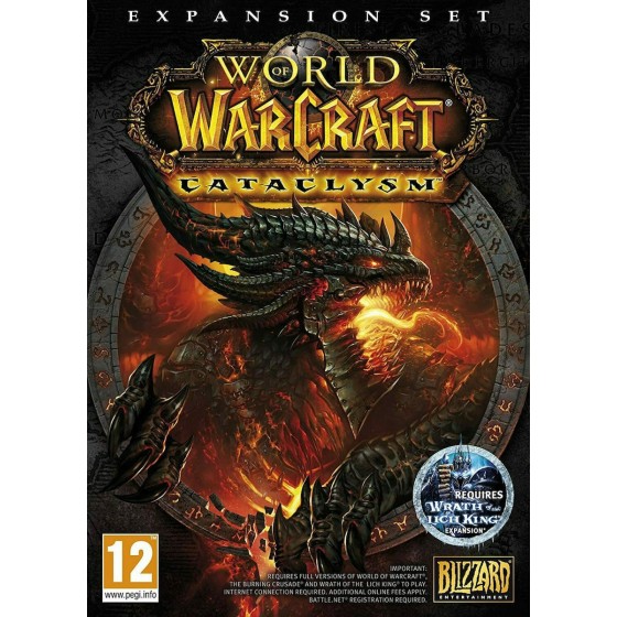 WORLD OF WARCRAFT CATACLYSM EXP PC GAMES