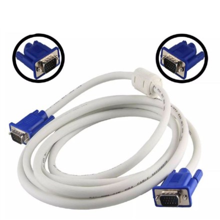 De Tech Cable VGA male - VGA male 10m (18113)