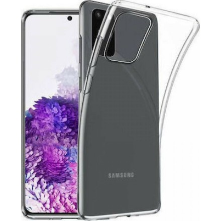 Θήκη σιλικόνης για το Samsung Galaxy S20 Plus, Slim, Διάφανη (51702)