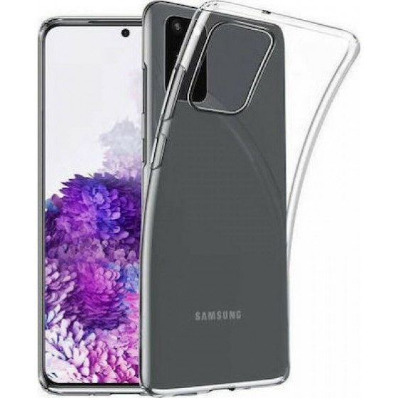Θήκη σιλικόνης για το Samsung Galaxy S20 Plus, Slim, Διάφανη (51702)