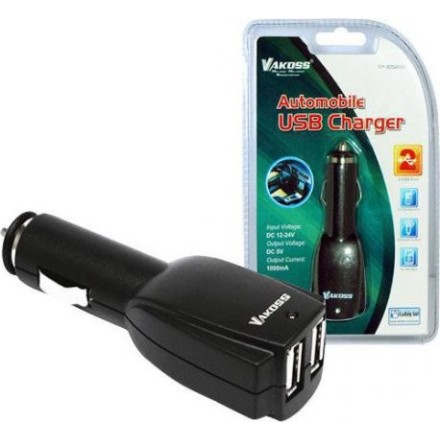 Φορτιστής αυτοκινήτου TP-3258UK για USB συσκευές με 2 USB
