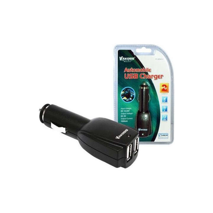 Φορτιστής αυτοκινήτου TP-3258UK για USB συσκευές με 2 USB