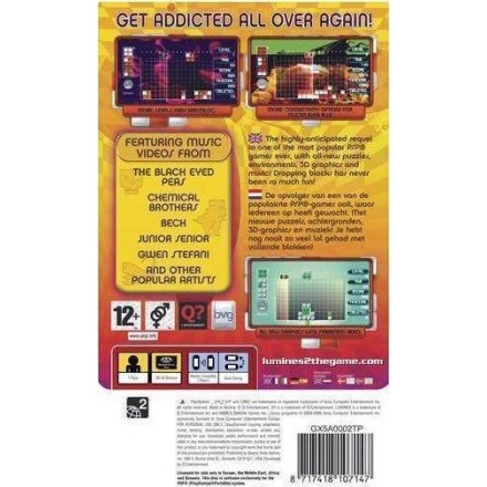 LUMINES 2 OPEN BOX