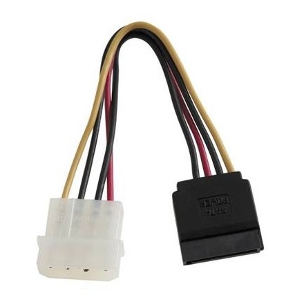 Sata-Molex καλώδιο ρεύματος Η/Υ τροφοδοσίας Καλώδιο HDD SATA Power Serial ATA Υψηλής Ποιότητας 