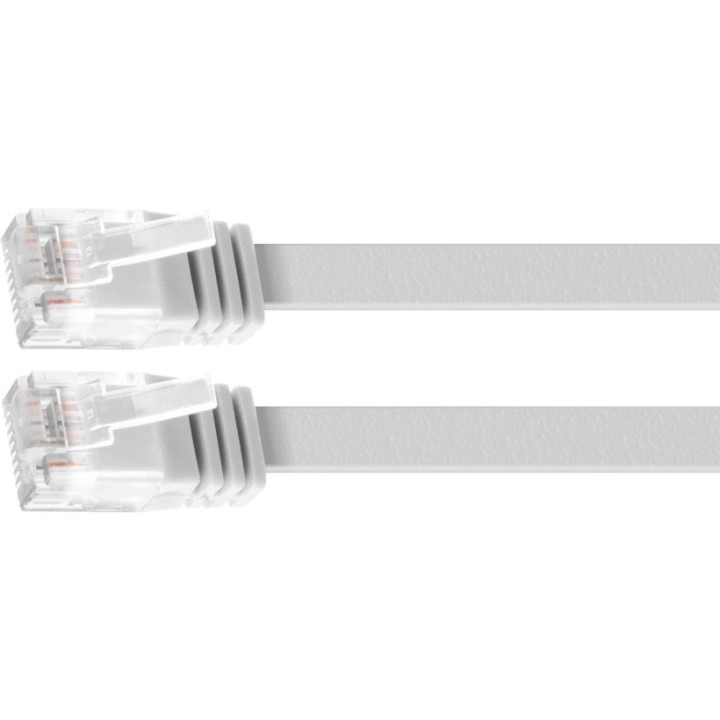 Cable LAN Cat: 6 FLAT 3.0 m DeTech καλώδιο δικτύου 3 μέτρα πλακέ cat6 