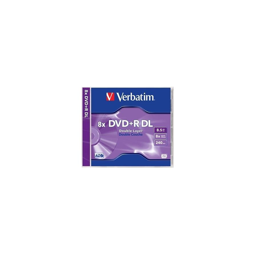 Verbatim Εγγράψιμα DVD+R Dual Layer 8.5GB 1 Τεμάχιο(43540)