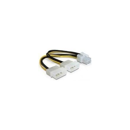Καλώδιο εσωτερικό τροφοδοτικό 15CM- 6pin PCI express