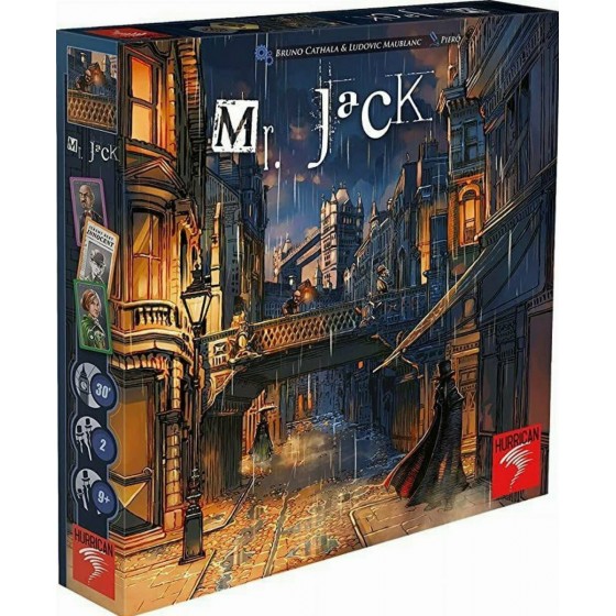Kaissa Επιτραπέζιο Παιχνίδι Mr Jack για 2 Παίκτες 9+ Ετών(KA114480)