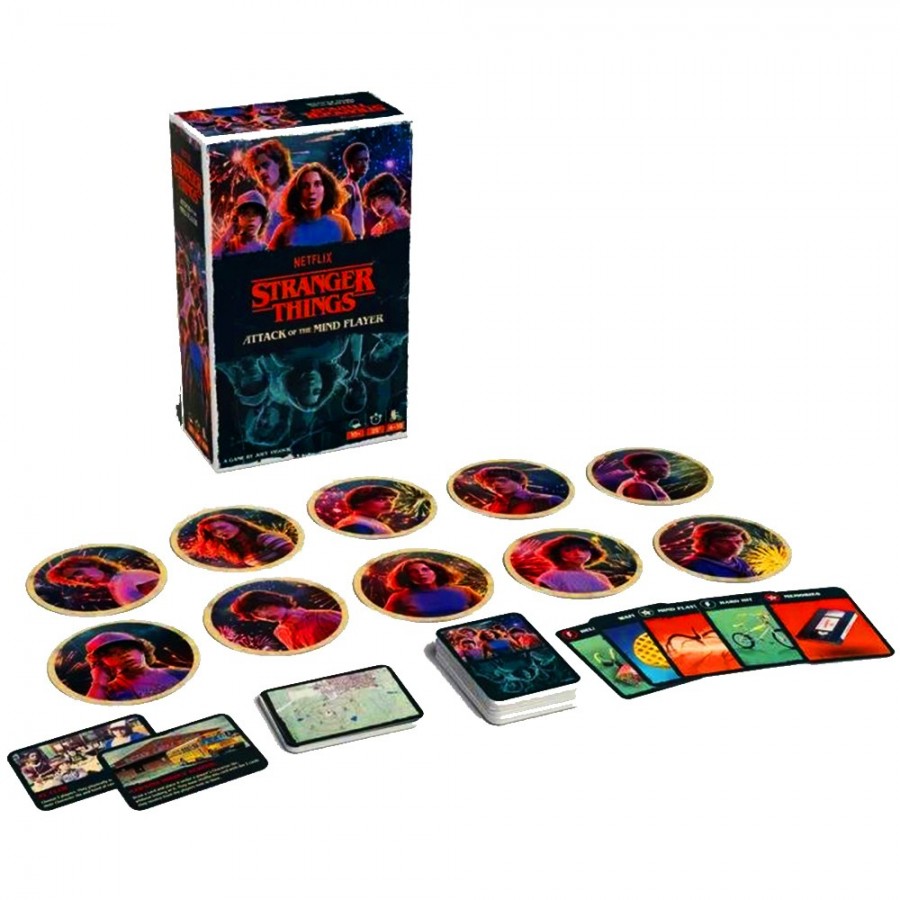 Kaissa Επιτραπέζιο Παιχνίδι Stranger Things Attack Mind Flayer για 4-10 Παίκτες 10+ Ετών(KA114312)