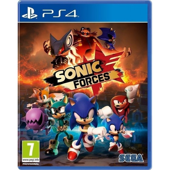 SONIC FORCES BONUS EDITION PS4 GAMES 