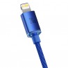 Baseus Crystal Shine Series Cable Type-C to Lightning 20W 1.2m Blue( CAJY000203)