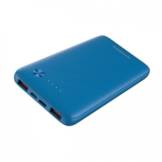 Riversong Horizon 10 Power Bank 10000mAh με 2 Θύρες USB-A Μπλε(PB30BL)