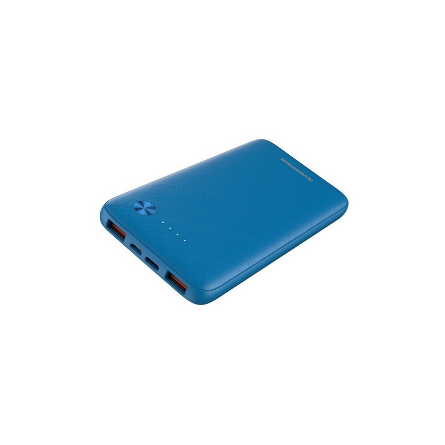 Riversong Horizon 10 Power Bank 10000mAh με 2 Θύρες USB-A Μπλε(PB30BL)