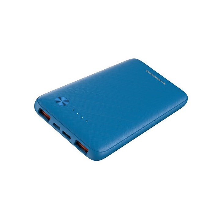 Riversong Horizon 10 Power Bank 10000mAh με 2 Θύρες USB-A Μπλε(PB30BL)