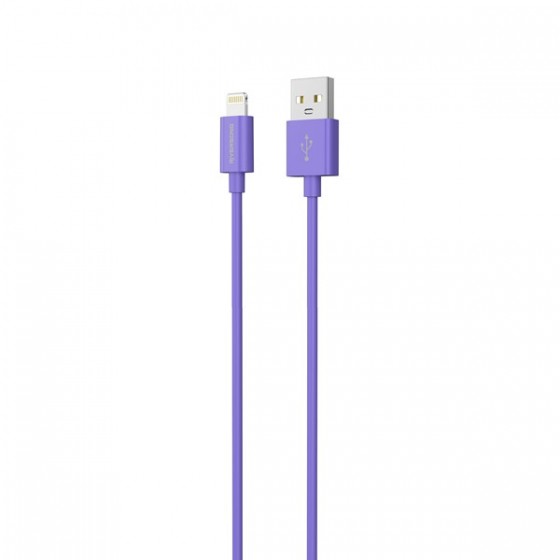 Riversong Lotus 08 USB to Lightning Cable Μωβ 1.2m (CL71PU)