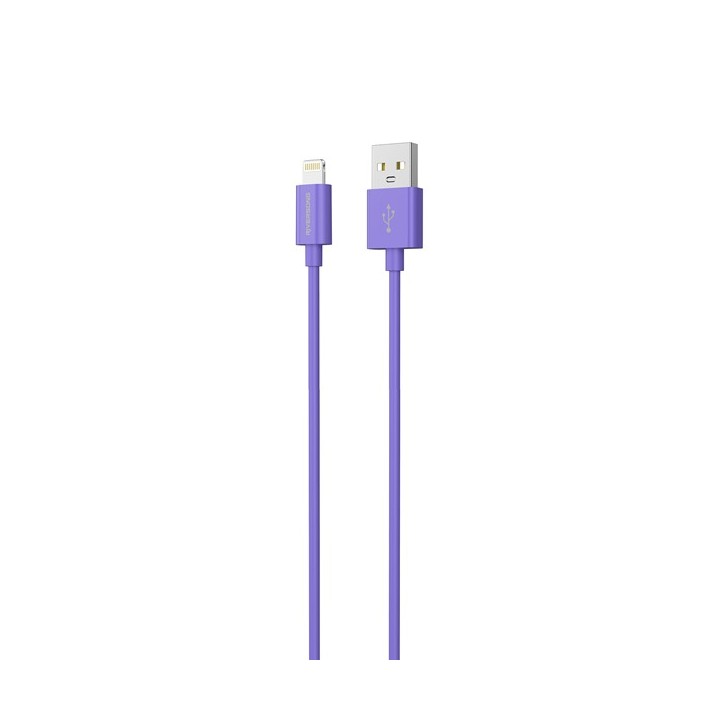 Riversong Lotus 08 USB to Lightning Cable Μωβ 1.2m (CL71PU)