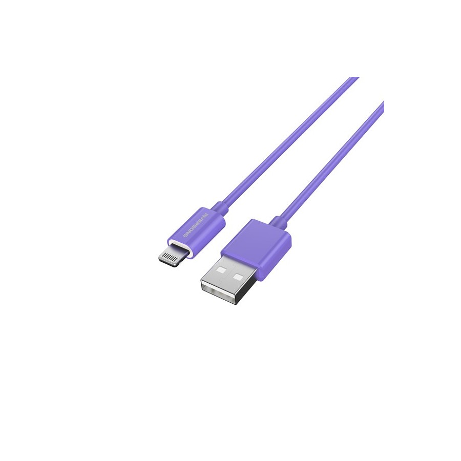 Riversong Lotus 08 USB to Lightning Cable Μωβ 1.2m (CL71PU)