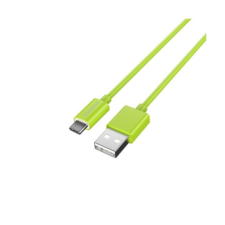 Riversong Lotus 08 USB 2.0 Cable USB-C male - USB-A male Πράσινο 1.2m (CT71G)