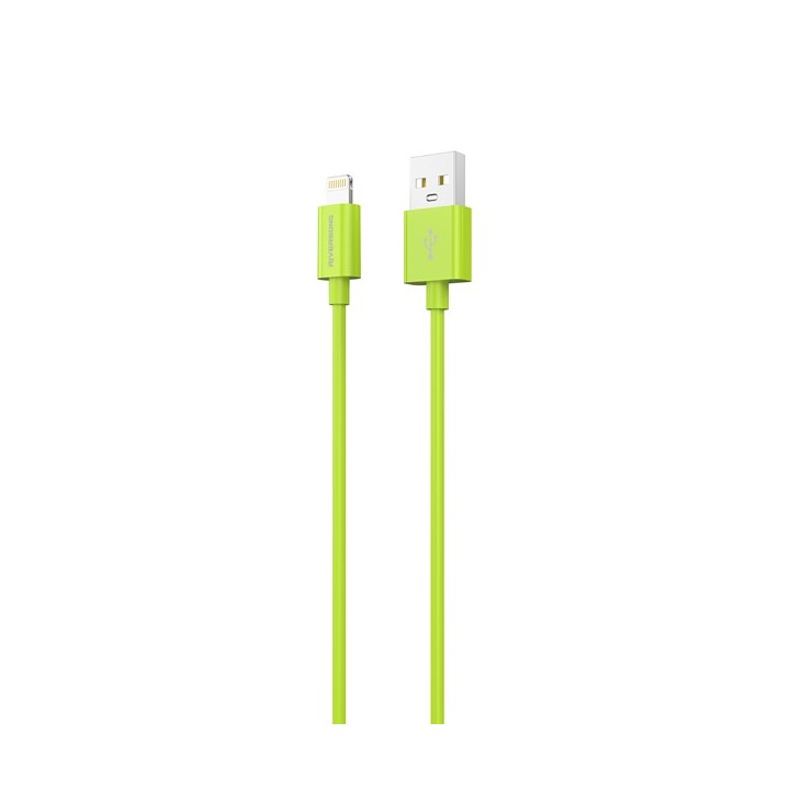 Riversong Lotus 08 USB to Lightning Cable Πράσινο 1.2m (CL71G)