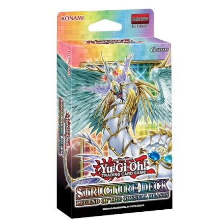 YGO Legend Of The Crystal Beasts Structure Deck Display(KON943274)