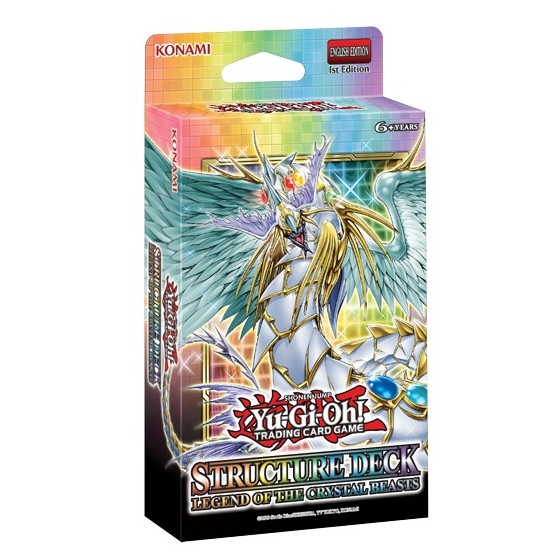 YGO Legend Of The Crystal Beasts Structure Deck Display(KON943274)
