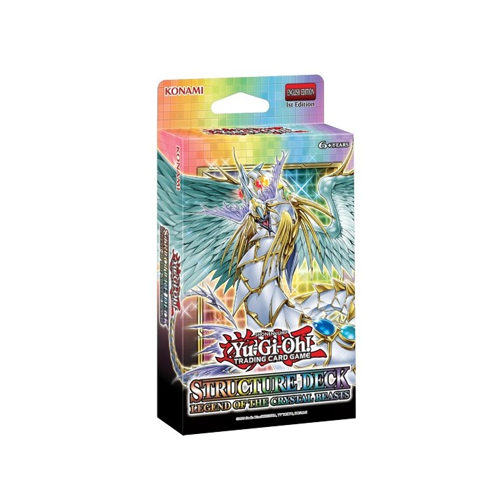 YGO Legend Of The Crystal Beasts Structure Deck Display(KON943274)