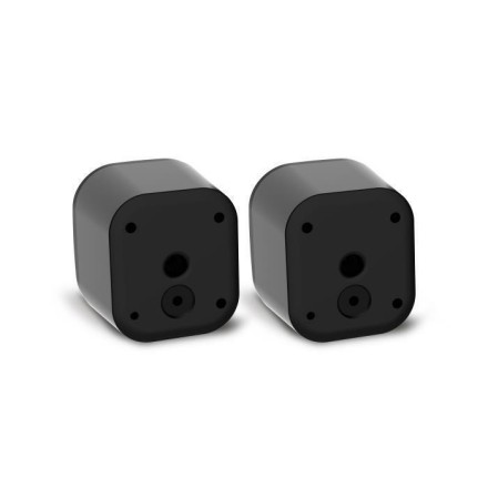 Element SP-35 Ηχεία Υπολογιστή 2.0 με RGB Φωτισμό και Ισχύ 2W σε Μαύρο Χρώμα