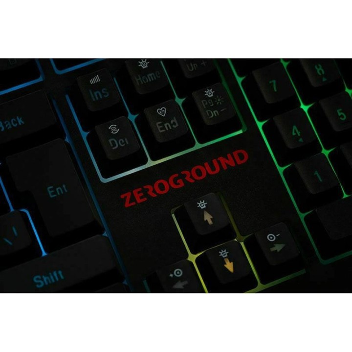 Zeroground KB-3200G Tonado Gaming Μηχανικό Πληκτρολόγιο με Outemu Red διακόπτες και RGB φωτισμό (Αγγλικό US)