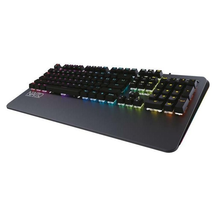 Zeroground KB-3500G Naito Gaming Μηχανικό Πληκτρολόγιο με Outemu Brown διακόπτες και RGB φωτισμό (Αγγλικό US)