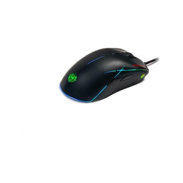 Zeroground KAITO v2.0 RGB Gaming Ποντίκι 6400 DPI Μαύρο ενσύρματο