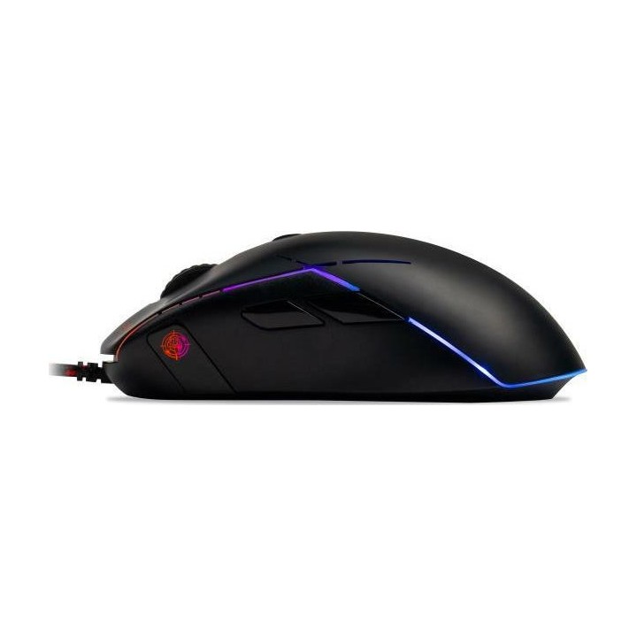 Zeroground KAITO v2.0 RGB Gaming Ποντίκι 6400 DPI Μαύρο ενσύρματο