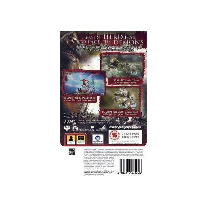 Beowulf The Game PSP GAMES Used-Μεταχειρισμένο