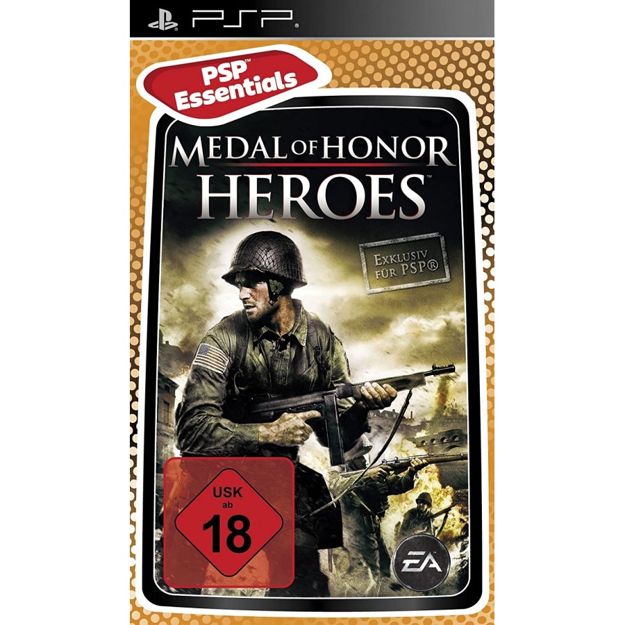 Medal of Honor Heroes Essentials Edition PSP Game Used-Μεταχειρισμένο
