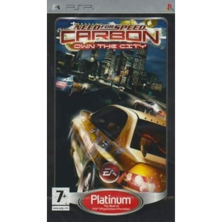 Need For Speed Carbon Own The City Platinum Edition PSP Game Used-Μεταχειρισμένο