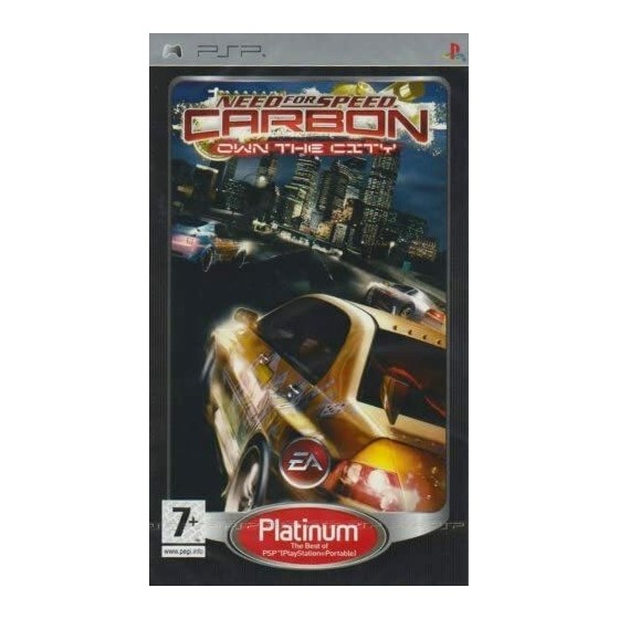 Need For Speed Carbon Own The City Platinum Edition PSP Game Used-Μεταχειρισμένο
