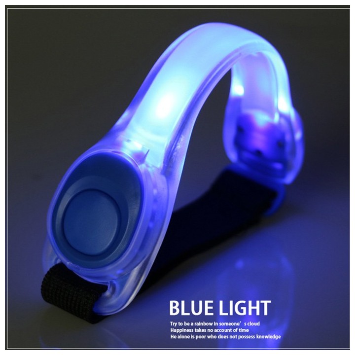LED armband BIKE-0040, 2 λειτουργίες, 18.5 x 4cm, μπλε