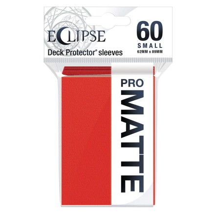 ECLIPSE APPLE RED SMALL MATTE DECK PROTECTOR 60CT(REM15640)