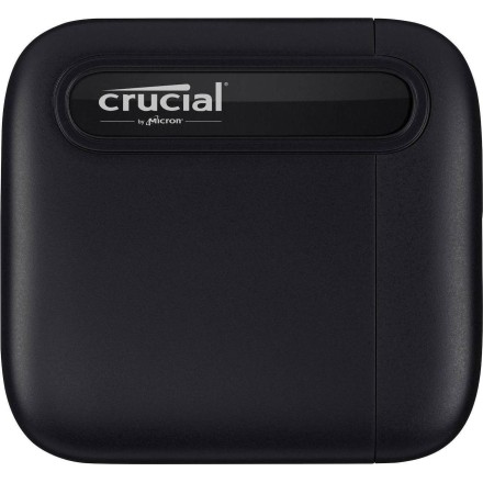 Crucial X6 USB 3.1 / USB-C Εξωτερικός SSD 1TB 2.5" Μαύρο(CT1000X6SSD9)