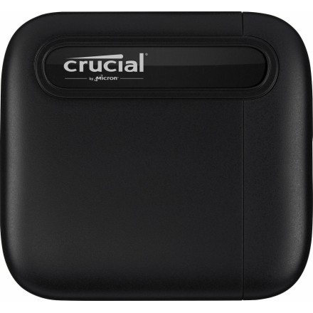 Crucial X6 USB 3.1 / USB-C Εξωτερικός SSD 500GB 2.5" Μαύρο(CT500X6SSD9)