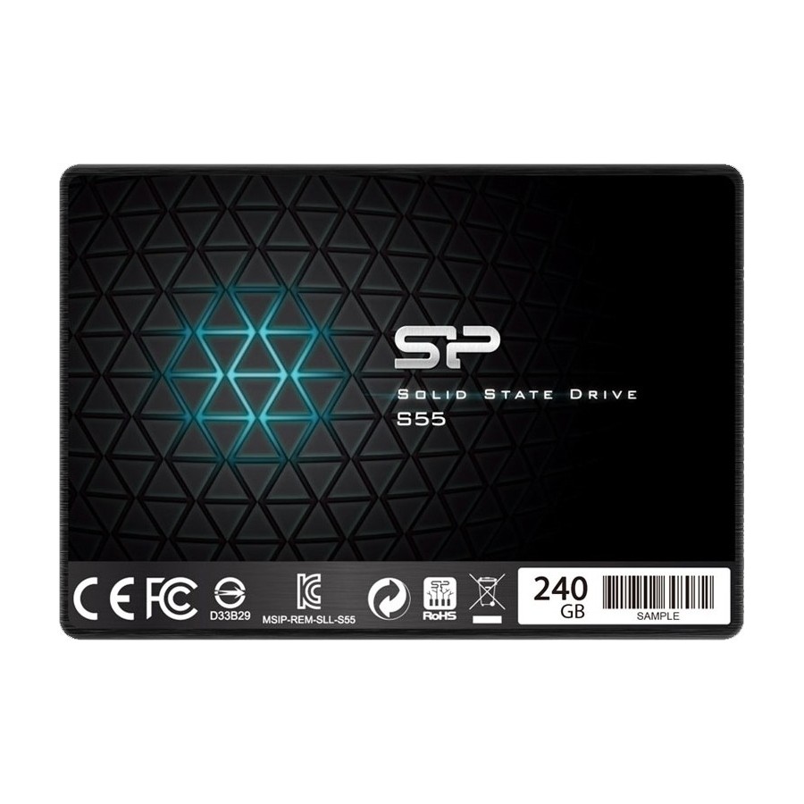 Silicon Power Slim S55 SSD 240GB 2.5'' SATA III (SP240GBSS3S55S25)