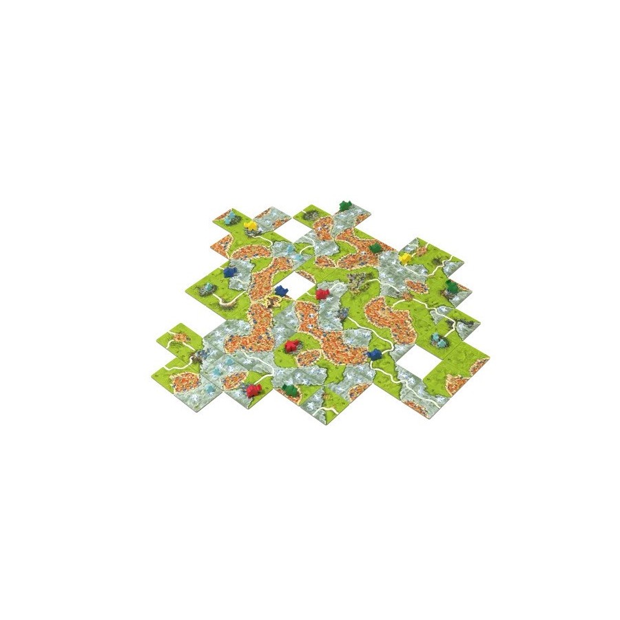 Kaissa Επιτραπέζιο Παιχνίδι Ομίχλη Πάνω Απο Το Carcassonne για 1-5 Παίκτες 8+ Ετών(KA114541)