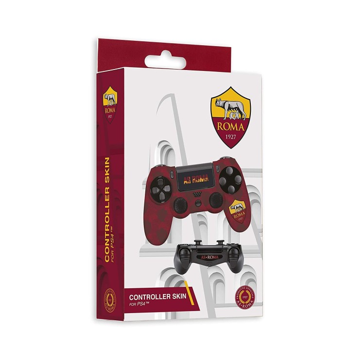 AS Roma Controller Kit - Playstation 4 (Controller) Skin /PS4 (PS4) Προστατευτική σέτ για το PS4