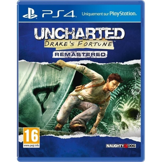 Uncharted Drake's Fortune Remastered PS4 Game