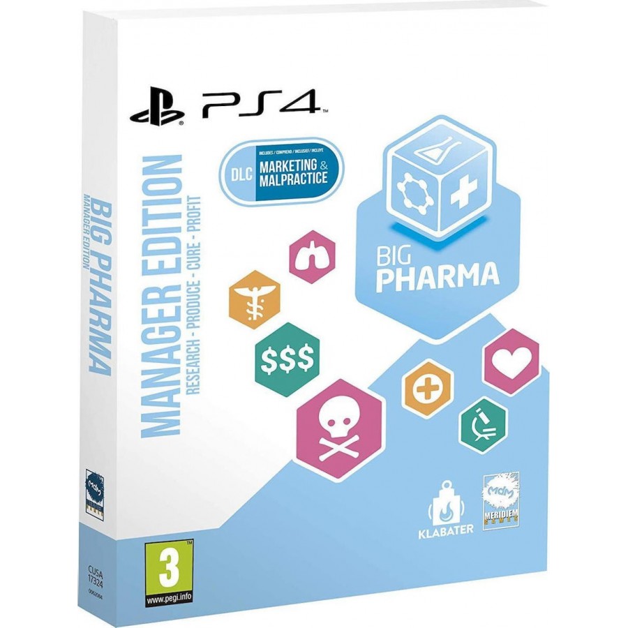 Big Pharma Manager Special Edition PS4 Game