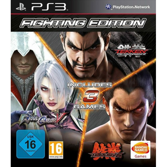 Fighting Edition (Tekken 6 / Tekken Tag Tournament 2 / SoulCalibur V) PS3 Game